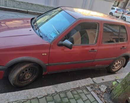 Красный Фольксваген Гольф, объемом двигателя 1.4 л и пробегом 350 тыс. км за 2100 $, фото 3 на Automoto.ua