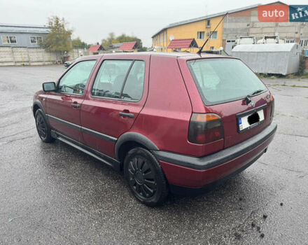 Красный Фольксваген Гольф, объемом двигателя 1.4 л и пробегом 125 тыс. км за 3500 $, фото 5 на Automoto.ua