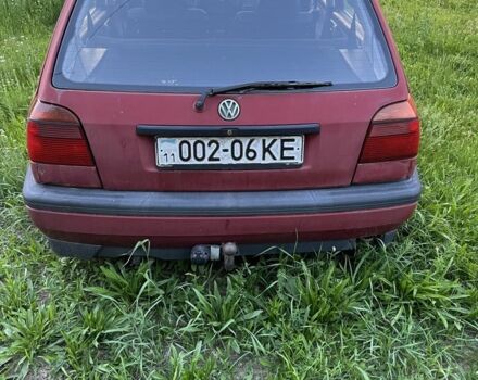 Красный Фольксваген Гольф, объемом двигателя 1.9 л и пробегом 310 тыс. км за 700 $, фото 4 на Automoto.ua