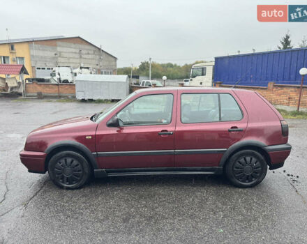 Красный Фольксваген Гольф, объемом двигателя 1.4 л и пробегом 125 тыс. км за 3500 $, фото 6 на Automoto.ua