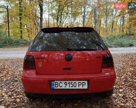 Красный Фольксваген Гольф, объемом двигателя 1.9 л и пробегом 499 тыс. км за 4300 $, фото 12 на Automoto.ua