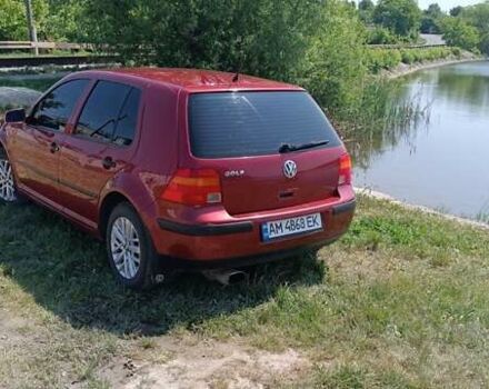 Красный Фольксваген Гольф, объемом двигателя 1.6 л и пробегом 274 тыс. км за 4300 $, фото 13 на Automoto.ua