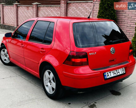 Червоний Фольксваген Гольф, об'ємом двигуна 1.6 л та пробігом 216 тис. км за 3200 $, фото 3 на Automoto.ua