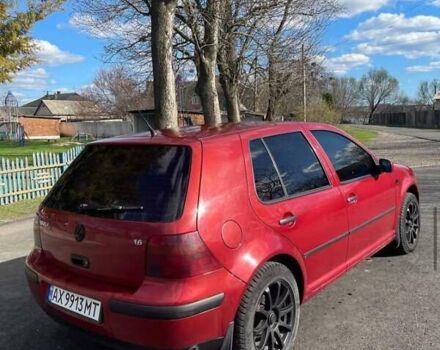 Червоний Фольксваген Гольф, об'ємом двигуна 1.6 л та пробігом 218 тис. км за 4200 $, фото 4 на Automoto.ua