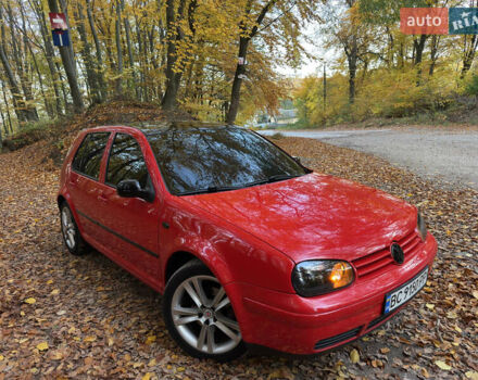 Красный Фольксваген Гольф, объемом двигателя 1.9 л и пробегом 499 тыс. км за 4300 $, фото 1 на Automoto.ua