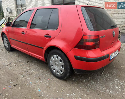 Красный Фольксваген Гольф, объемом двигателя 1.4 л и пробегом 180 тыс. км за 3200 $, фото 14 на Automoto.ua