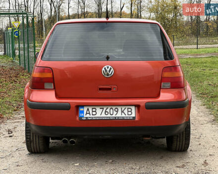 Красный Фольксваген Гольф, объемом двигателя 1.39 л и пробегом 308 тыс. км за 3000 $, фото 6 на Automoto.ua