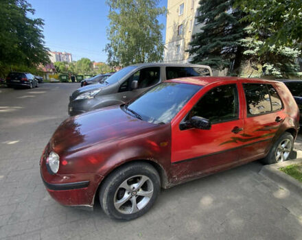 Красный Фольксваген Гольф, объемом двигателя 1.9 л и пробегом 400 тыс. км за 3250 $, фото 2 на Automoto.ua