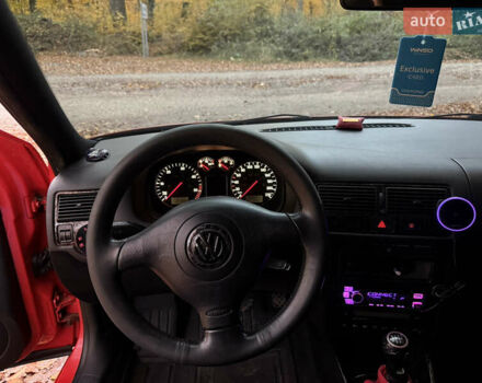Красный Фольксваген Гольф, объемом двигателя 1.9 л и пробегом 499 тыс. км за 4300 $, фото 25 на Automoto.ua