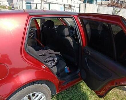 Красный Фольксваген Гольф, объемом двигателя 1.6 л и пробегом 274 тыс. км за 4300 $, фото 22 на Automoto.ua