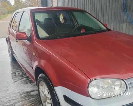 Красный Фольксваген Гольф, объемом двигателя 1.4 л и пробегом 3 тыс. км за 1600 $, фото 1 на Automoto.ua