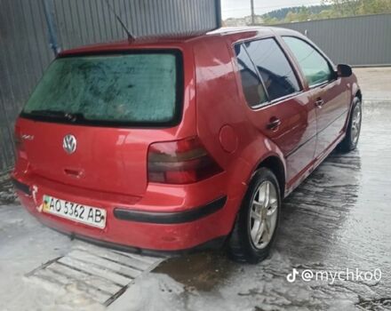 Красный Фольксваген Гольф, объемом двигателя 1.4 л и пробегом 3 тыс. км за 1600 $, фото 3 на Automoto.ua