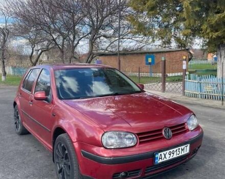 Червоний Фольксваген Гольф, об'ємом двигуна 1.6 л та пробігом 218 тис. км за 4200 $, фото 3 на Automoto.ua