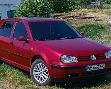 Красный Фольксваген Гольф, объемом двигателя 1.6 л и пробегом 274 тыс. км за 4300 $, фото 17 на Automoto.ua