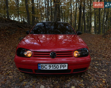 Красный Фольксваген Гольф, объемом двигателя 1.9 л и пробегом 499 тыс. км за 4300 $, фото 3 на Automoto.ua