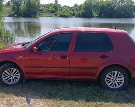 Красный Фольксваген Гольф, объемом двигателя 1.6 л и пробегом 274 тыс. км за 4300 $, фото 14 на Automoto.ua