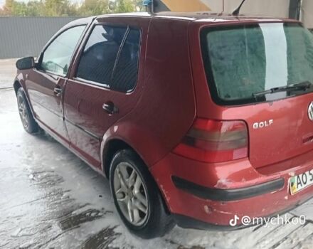 Красный Фольксваген Гольф, объемом двигателя 1.4 л и пробегом 3 тыс. км за 1600 $, фото 2 на Automoto.ua