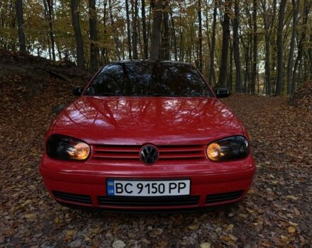 Червоний Фольксваген Гольф, об'ємом двигуна 1.9 л та пробігом 499 тис. км за 4300 $, фото 1 на Automoto.ua
