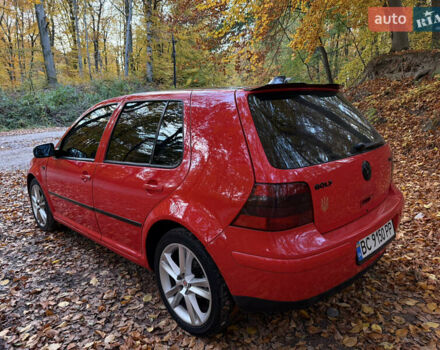 Красный Фольксваген Гольф, объемом двигателя 1.9 л и пробегом 499 тыс. км за 4300 $, фото 9 на Automoto.ua