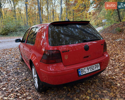 Красный Фольксваген Гольф, объемом двигателя 1.9 л и пробегом 499 тыс. км за 4300 $, фото 11 на Automoto.ua