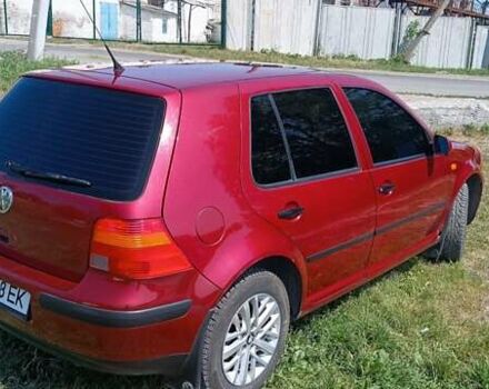 Красный Фольксваген Гольф, объемом двигателя 1.6 л и пробегом 274 тыс. км за 4300 $, фото 12 на Automoto.ua