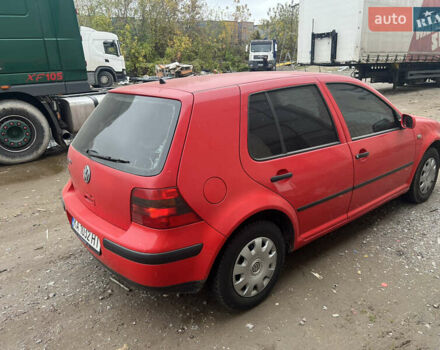 Красный Фольксваген Гольф, объемом двигателя 1.4 л и пробегом 180 тыс. км за 3200 $, фото 9 на Automoto.ua
