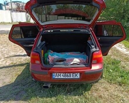 Красный Фольксваген Гольф, объемом двигателя 1.6 л и пробегом 274 тыс. км за 4300 $, фото 21 на Automoto.ua