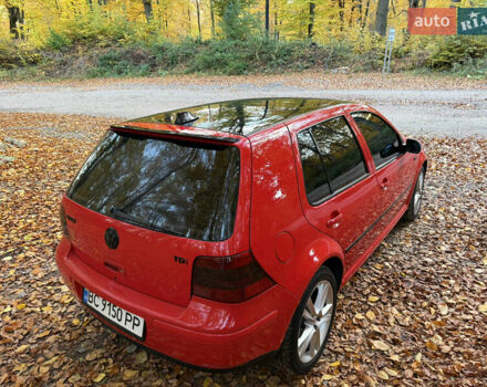 Красный Фольксваген Гольф, объемом двигателя 1.9 л и пробегом 499 тыс. км за 4300 $, фото 15 на Automoto.ua