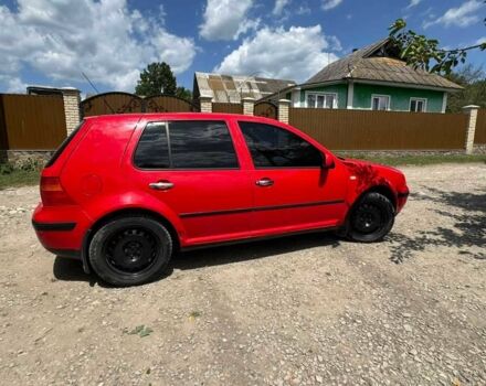 Красный Фольксваген Гольф, объемом двигателя 1.6 л и пробегом 310 тыс. км за 2800 $, фото 2 на Automoto.ua