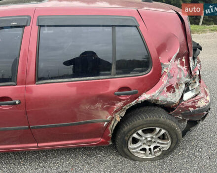 Красный Фольксваген Гольф, объемом двигателя 1.6 л и пробегом 349 тыс. км за 1500 $, фото 6 на Automoto.ua