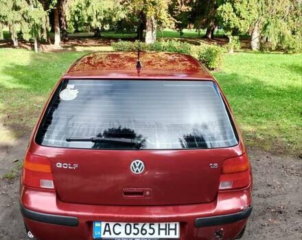 Червоний Фольксваген Гольф, об'ємом двигуна 1.6 л та пробігом 370 тис. км за 2900 $, фото 7 на Automoto.ua