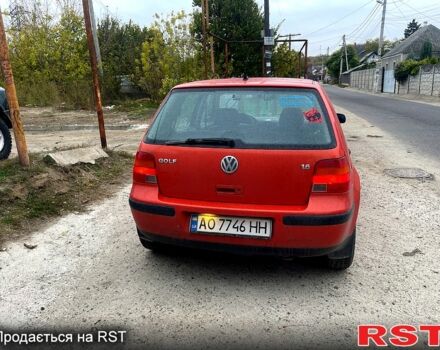 Червоний Фольксваген Гольф, об'ємом двигуна 1.6 л та пробігом 128 тис. км за 3200 $, фото 5 на Automoto.ua