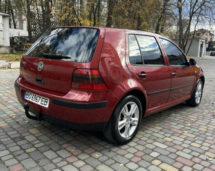 Красный Фольксваген Гольф, объемом двигателя 1.39 л и пробегом 255 тыс. км за 4200 $, фото 7 на Automoto.ua