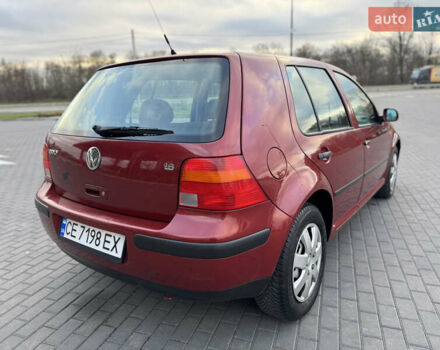 Красный Фольксваген Гольф, объемом двигателя 1.6 л и пробегом 179 тыс. км за 4100 $, фото 6 на Automoto.ua
