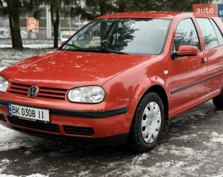 Червоний Фольксваген Гольф, об'ємом двигуна 1.6 л та пробігом 185 тис. км за 5250 $, фото 4 на Automoto.ua