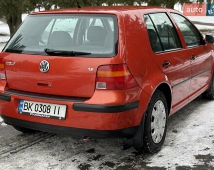 Червоний Фольксваген Гольф, об'ємом двигуна 1.6 л та пробігом 185 тис. км за 5250 $, фото 15 на Automoto.ua