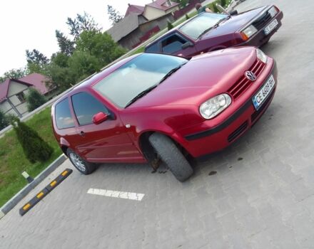 Красный Фольксваген Гольф, объемом двигателя 1.4 л и пробегом 345 тыс. км за 3716 $, фото 4 на Automoto.ua