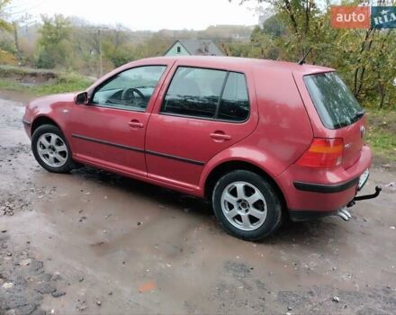Красный Фольксваген Гольф, объемом двигателя 1.4 л и пробегом 270 тыс. км за 3350 $, фото 6 на Automoto.ua