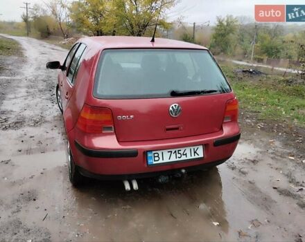 Красный Фольксваген Гольф, объемом двигателя 1.4 л и пробегом 270 тыс. км за 3350 $, фото 7 на Automoto.ua