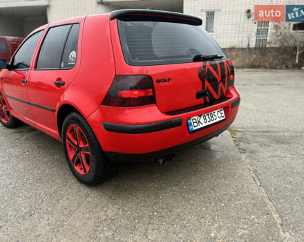 Красный Фольксваген Гольф, объемом двигателя 1.9 л и пробегом 306 тыс. км за 4800 $, фото 9 на Automoto.ua
