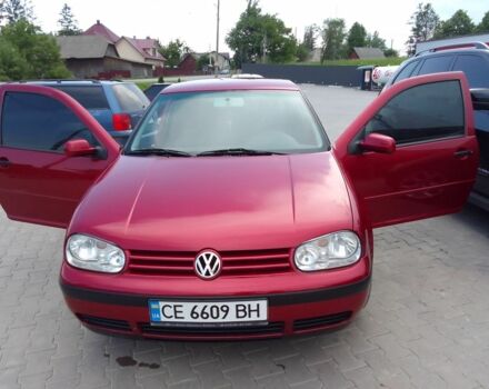 Красный Фольксваген Гольф, объемом двигателя 1.4 л и пробегом 345 тыс. км за 3716 $, фото 6 на Automoto.ua