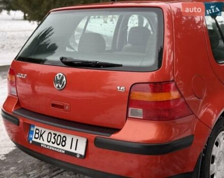 Червоний Фольксваген Гольф, об'ємом двигуна 1.6 л та пробігом 185 тис. км за 5250 $, фото 20 на Automoto.ua