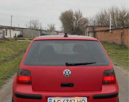 Красный Фольксваген Гольф, объемом двигателя 1.4 л и пробегом 280 тыс. км за 6000 $, фото 1 на Automoto.ua