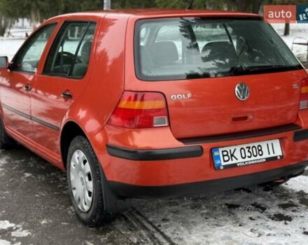 Червоний Фольксваген Гольф, об'ємом двигуна 1.6 л та пробігом 185 тис. км за 5250 $, фото 16 на Automoto.ua