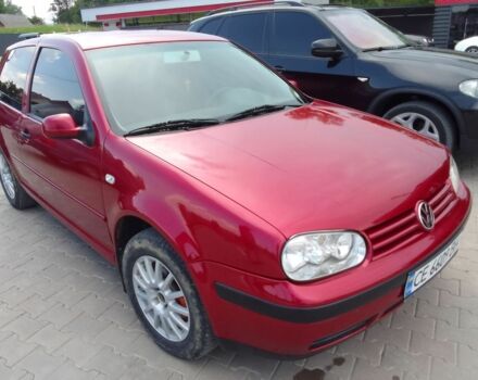 Красный Фольксваген Гольф, объемом двигателя 1.4 л и пробегом 345 тыс. км за 3716 $, фото 2 на Automoto.ua