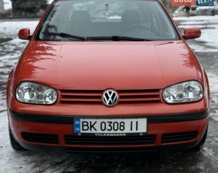 Червоний Фольксваген Гольф, об'ємом двигуна 1.6 л та пробігом 185 тис. км за 5250 $, фото 2 на Automoto.ua