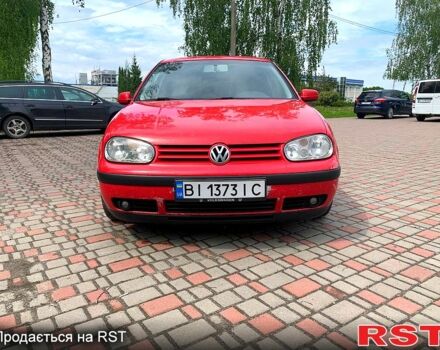 Красный Фольксваген Гольф, объемом двигателя 1.6 л и пробегом 320 тыс. км за 3700 $, фото 6 на Automoto.ua