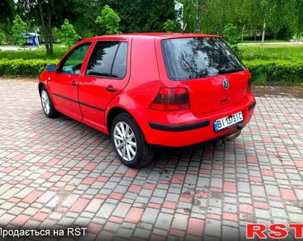 Красный Фольксваген Гольф, объемом двигателя 1.6 л и пробегом 320 тыс. км за 3700 $, фото 2 на Automoto.ua