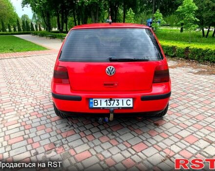 Красный Фольксваген Гольф, объемом двигателя 1.6 л и пробегом 320 тыс. км за 3700 $, фото 3 на Automoto.ua