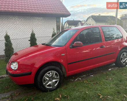 Червоний Фольксваген Гольф, об'ємом двигуна 1.4 л та пробігом 189 тис. км за 4000 $, фото 1 на Automoto.ua